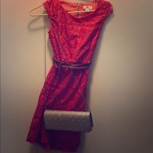 Orange youth dress size 10 through 12